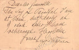 Wagner, Siegfried - Autograph Note Signed