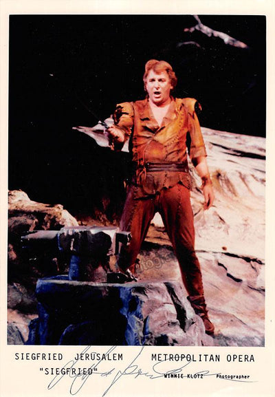 JERUSALEM, Siegfried