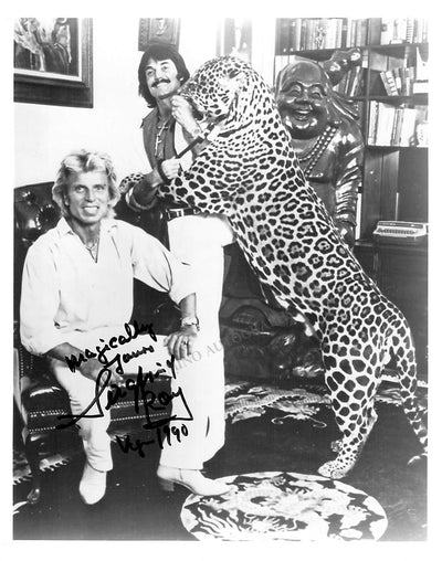Fischbacher, Siegfried - Signed Photograph of Siegfried & Roy