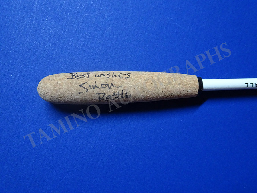 Simon Rattle Autograph Signed Baton – Tamino