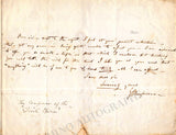 Macfarren, George Alexander - Autograph Letter Signed 1842