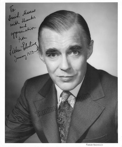 Ehrling, Sixten - Signed Photo in 1973