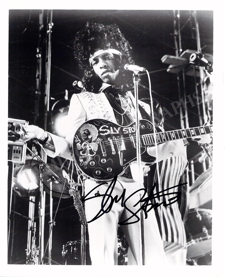 Stone, Sly - Signed Photograph