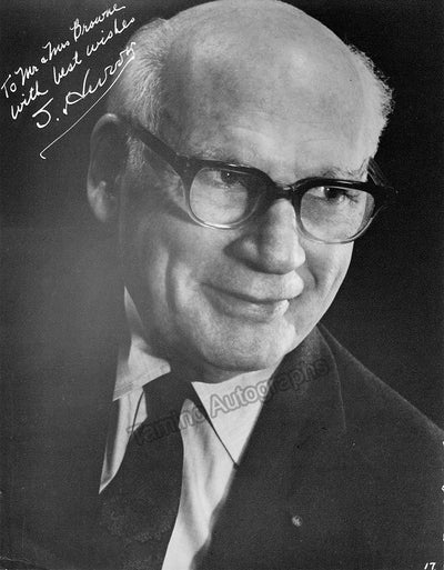 Hurok, Sol - Signed Photo