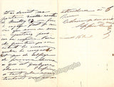 Cruvelli, Sophie - Autograph Letter Signed