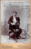 Urban, Sophie - Signed Cabinet Photograph in Die Fledermaus 1903