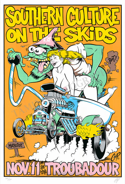 Southern Culture on the Skids - Poster Signed by Designer