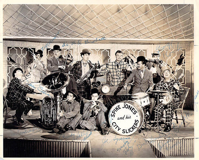 Jones, Spike & His City Slickers - Set of Signed Photographs