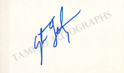Getz, Stanley - Signed Card