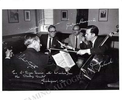 Stanley Quartet - Signed Photograph 1961