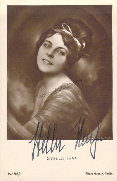 Harf, Stella - Signed Photograph