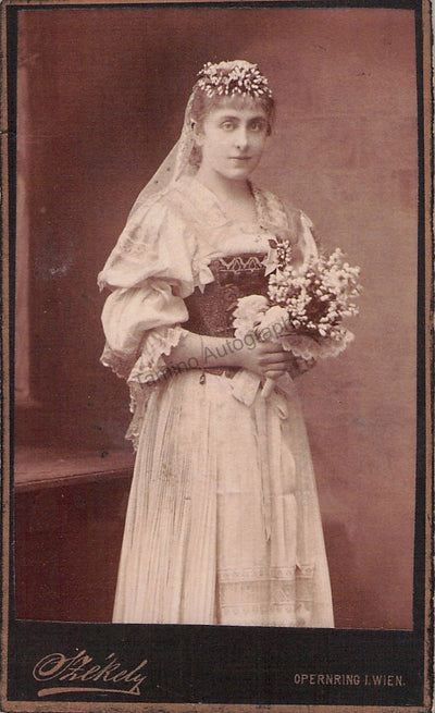 Hohenfels, Stella - Signed Photograph 1888