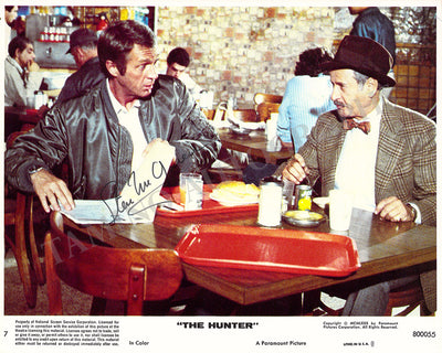 McQueen, Steve - Signed Photograph in "The Hunter"