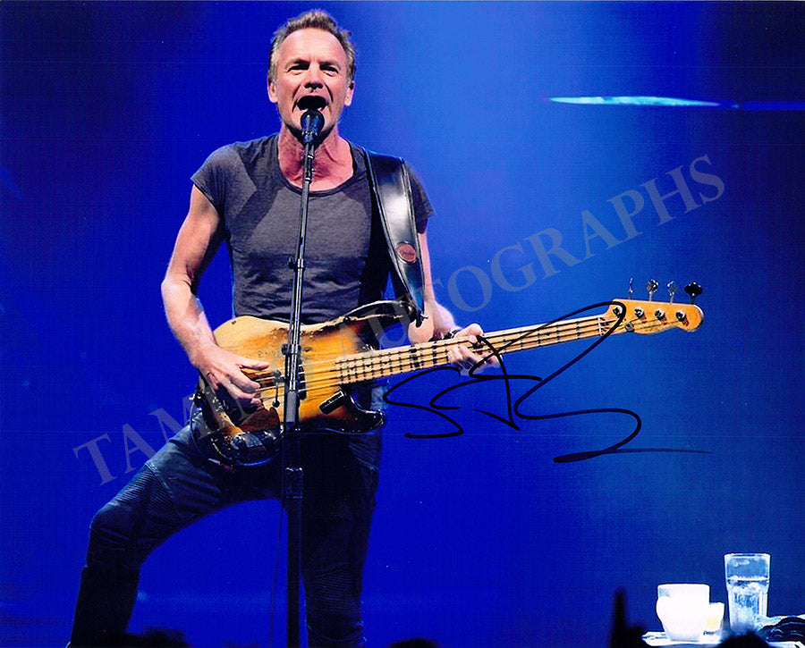 Sting - Signed Photograph