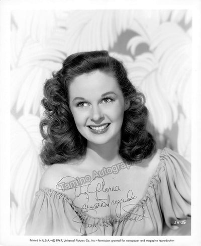 Hayward, Susan - Signed Photograph