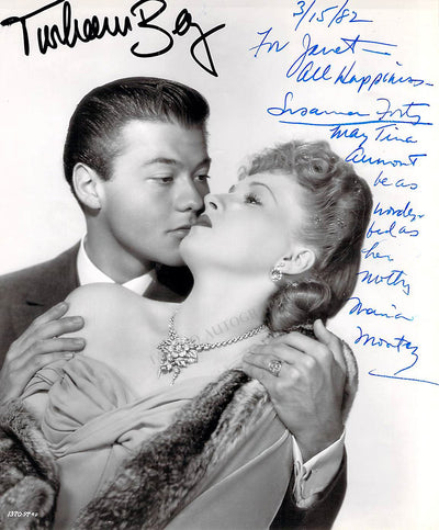 Bey, Turham - Foster, Susanna - Double Signed Photograph