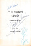 Sutherland, Joan - Horne, Marilyn - Caldwell, Sarah - Signed Program Boston 1965