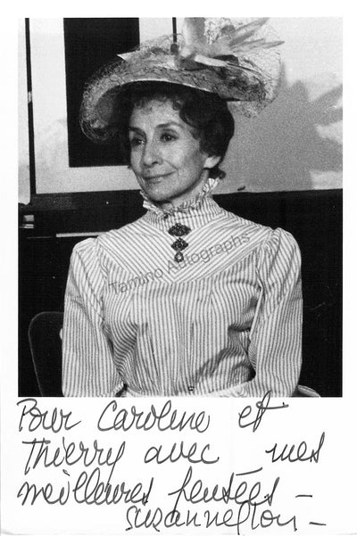 Flon, Suzanne - Signed Photograph