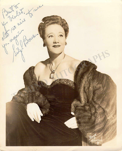 Bowan, Sibyl - Signed Photograph