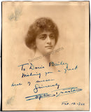 Miura, Tamaki - Braslau, Sophie - Double Signed Photograph 1922