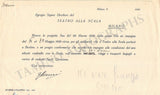 La Scala 1929 - Lot of 4 Signed Receipts from leading singers