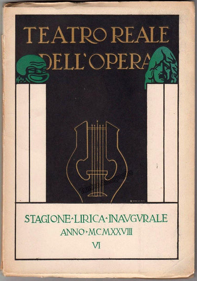Teatro Reale dell'Opera - Season Program 1928