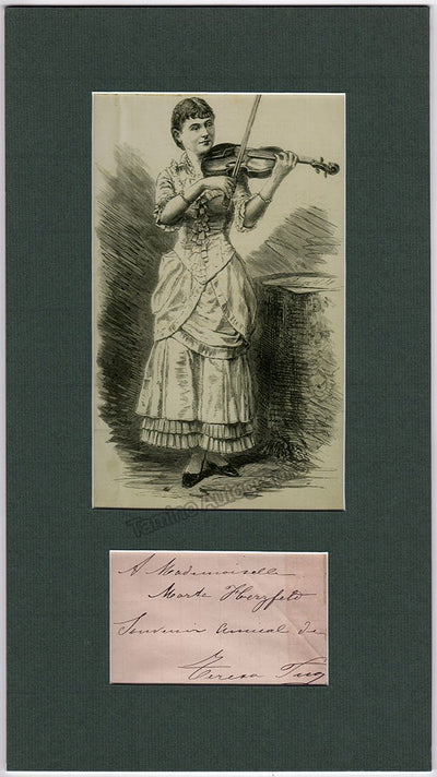 Tua, Teresina - Signature & Portrait