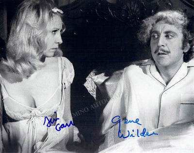 Wilder, Gene - Garr, Teri - Double Signed Photograph in "Young Frankestein"