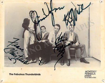 Musicians & Bands 1950s - 1990s - Signed Photographs & Posters (IV)