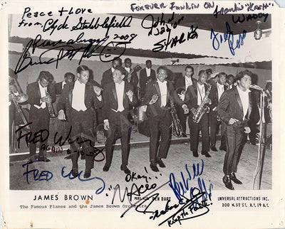 The Famous Flames - Photo Signed by All