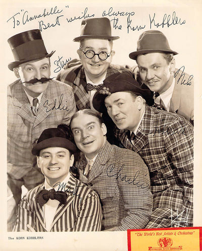 Korn Koblers - Signed Photograph