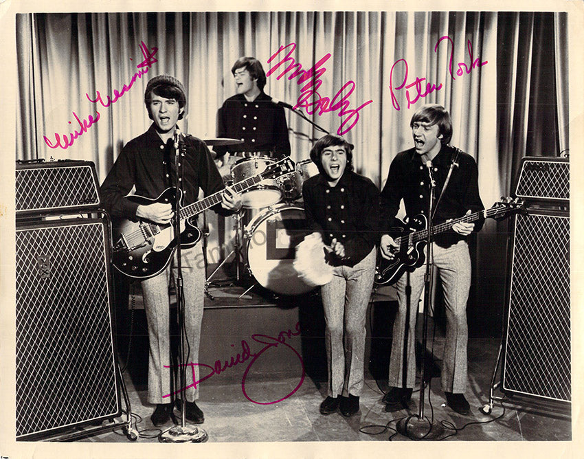 The Monkees - Photograph Signed by All 4