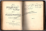 The Music of the Poets - Book Signed by Many Artists 1899-1910s