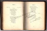 The Music of the Poets - Book Signed by Many Artists 1899-1910s