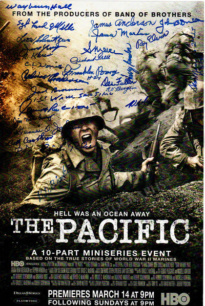 The Pacific - Mini Poster Signed by All