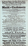 Opera & Theater - Set of 2 Playbills Theatre Royal 1833