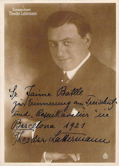 LATTERMANN, Theodor
