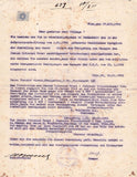 Herzl, Theodor - Typed Letter Signed 1902