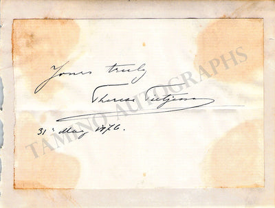 Tiejtens, Therese - Signed Clip 1876