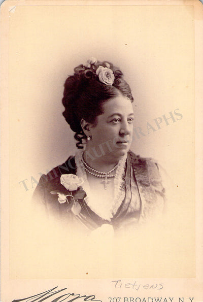 Tietjens, Therese - Cabinet Photograph