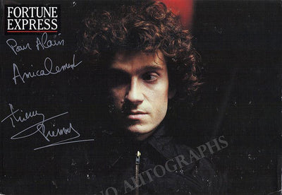 Fremont, Thierry - Signed Photograph in "Fortune Express"