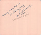 Matthews, Thomas - Signed Album Page 1950