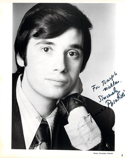 Pasatieri, Thomas - Signed Photograph & Music Quote