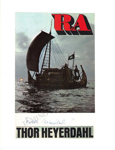 Heyerdahl, Thor - Signed Photo