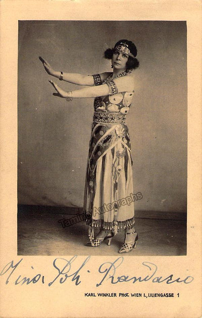 Poli Randaccio, Tina - Signed Photo in role