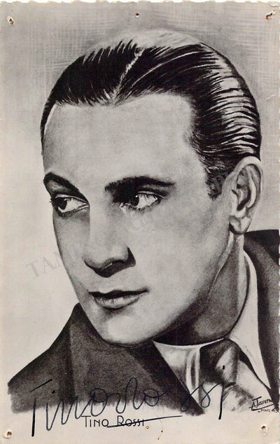 Rossi, Tino - Signed Photograph