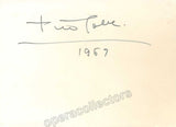 Gobbi, Tito - Signed Photo as Don Giovanni