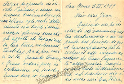 Ruffo, Titta - Autograph Letter Signed 1939