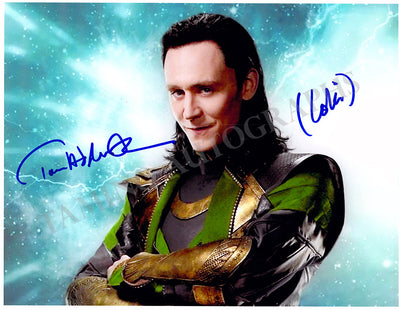 Hiddleston, Tom - Signed Photograph in "Thor"