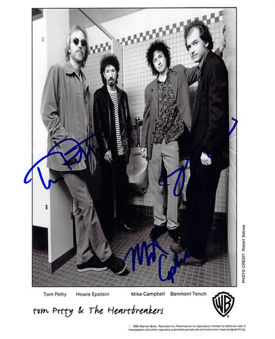 Tom Petty and The Heartbreakers - Photograph Signed by 3
